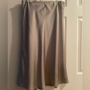 Abercrombie & Fitch Maxi double lined silk skirt!